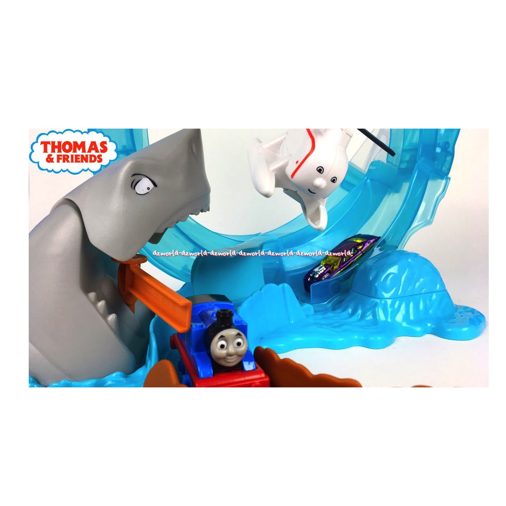 Thomas &amp; Friends Adventures Shark  Escape Rel Kereta Dengan Shark