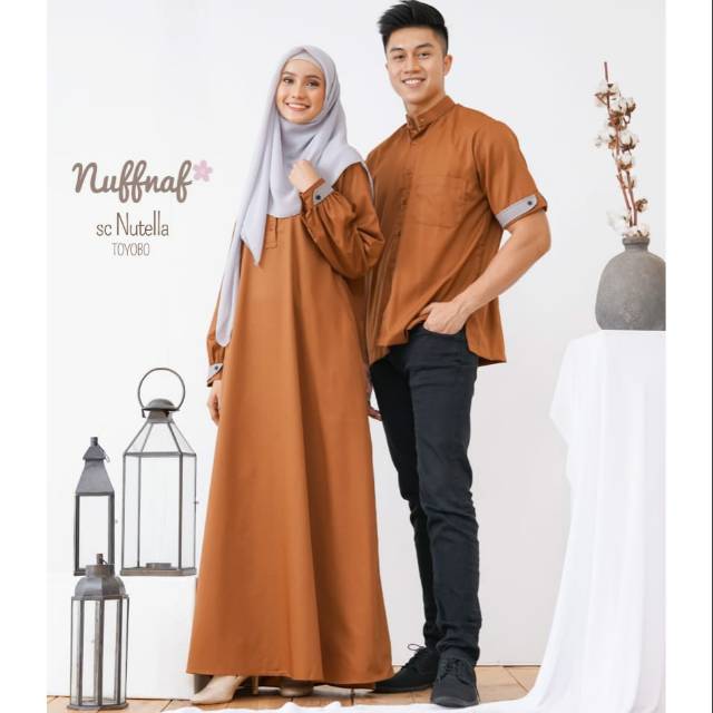 Gamis Koko Toyobo Sarimbit Lebaran NUFFNAFF