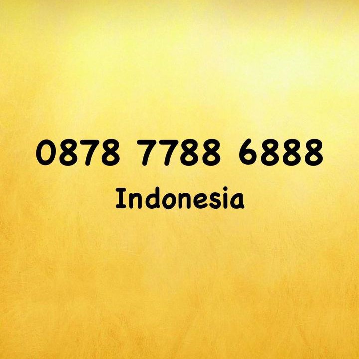 Nomor Cantik XL Bebas Triple A - 888 - 688 - 788 - 0878 7788 6888