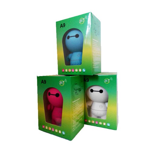 ITSTORE Speaker Wireless Bluetooth Mini Portable Bentuk Kartun Baymax Support TF / USB A9