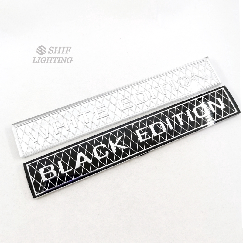 1pc Stiker Emblem / Badge Logo TOYOTA LAND CRUISER Bahan Akrilik Warna Hitam / Putih