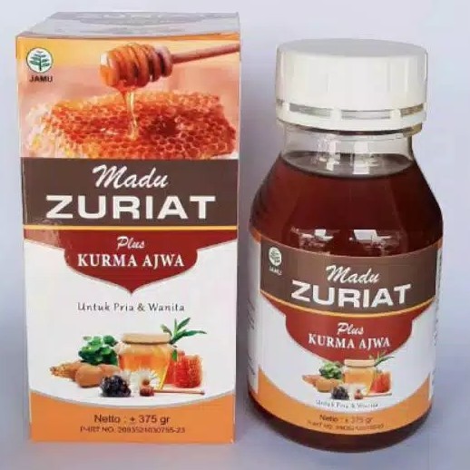 

Madu Zuriat Plus Kurma Ajwa Herbal 21 Madu Zuriyat promil program kehamilan 375gram