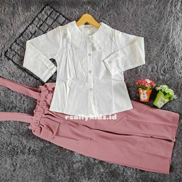 BAJU SETELAN KODOK ANAK ANAK CEWEK WANITA PEREMPUAN PREMIUM MURAH IMPOR