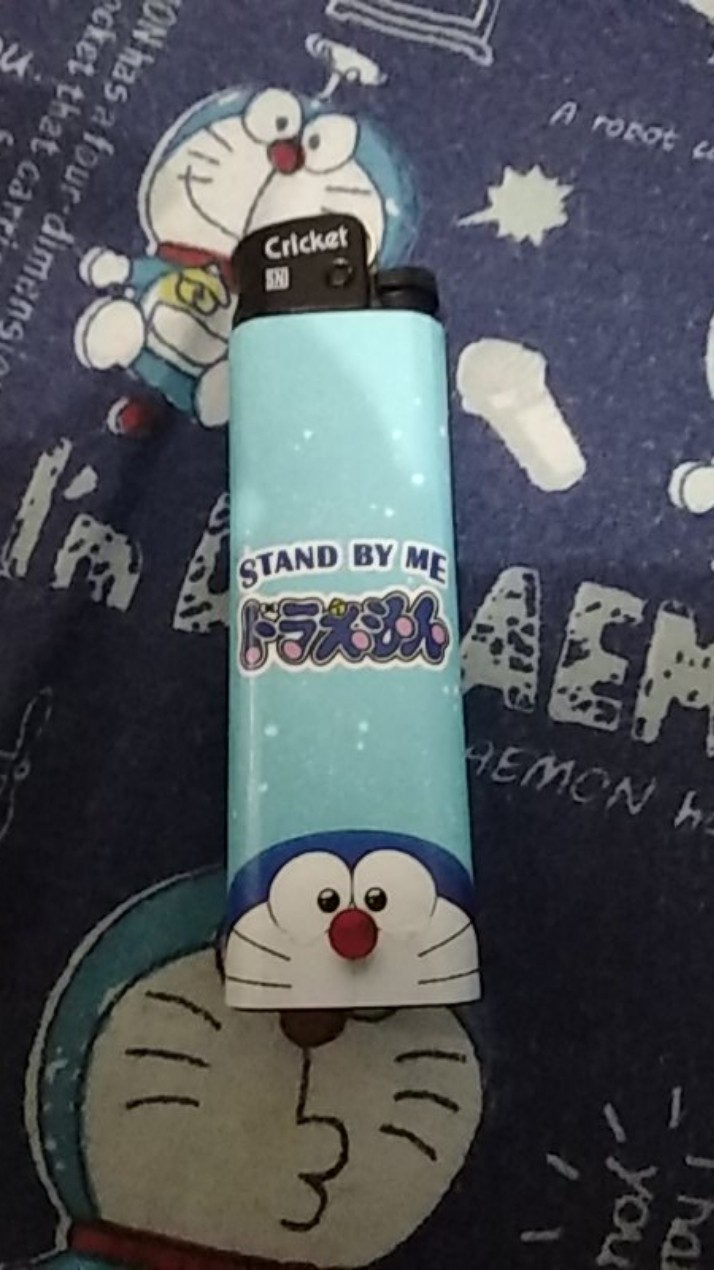 Korek Cricket Custom Doraemon