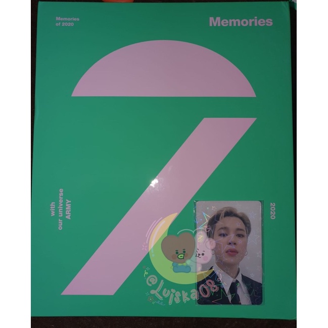 Jimin fullset with dvd memo 2020