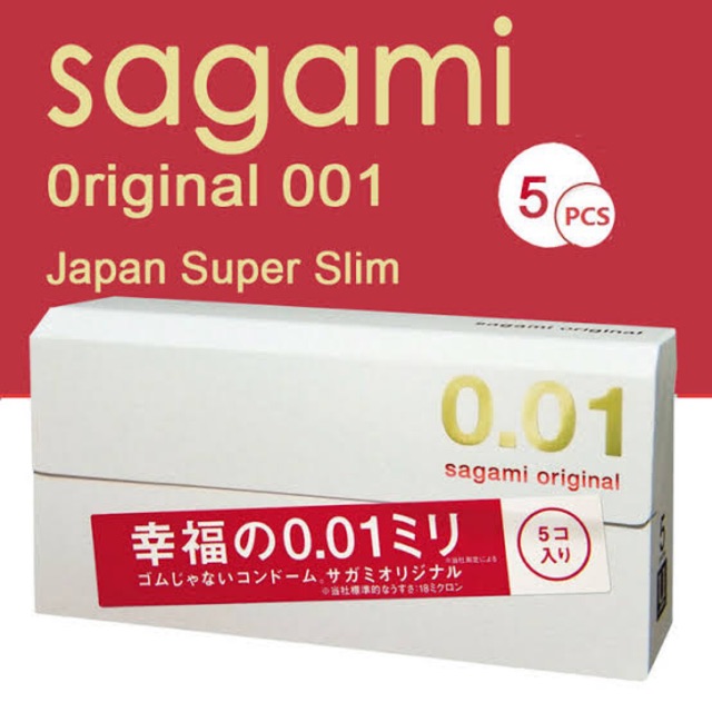 Sagami Original 0.01 Ultra Thin 5pc