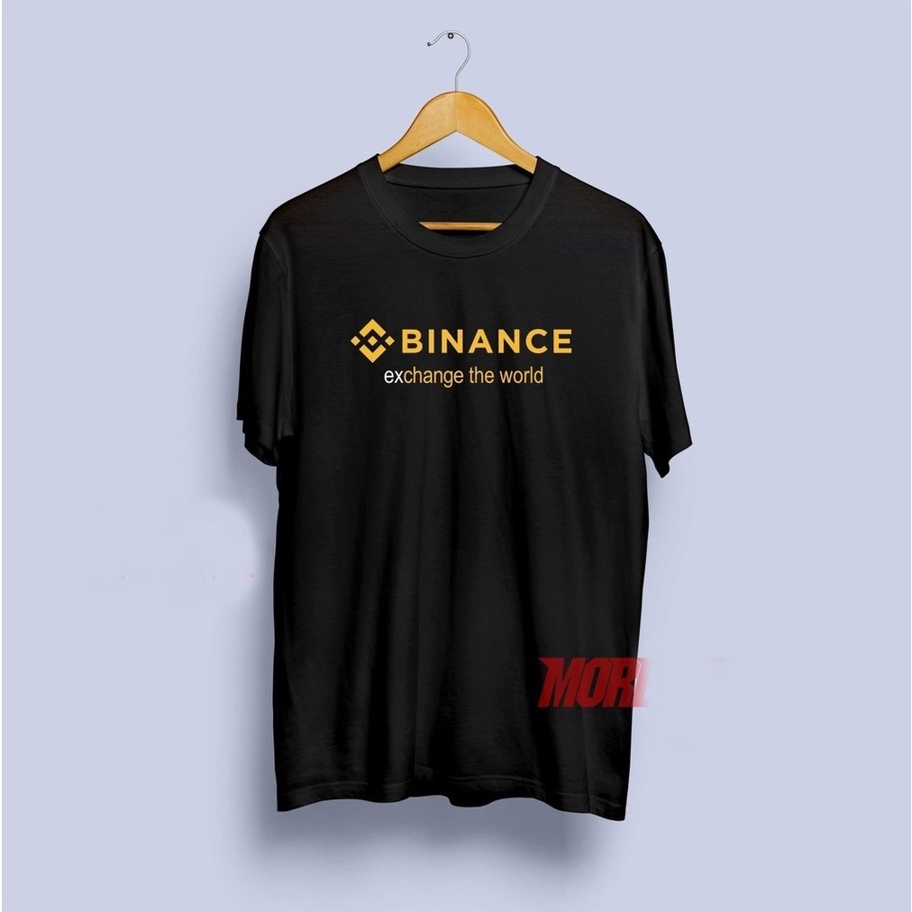 Kaos Binance Exchange the World Crypto Trading Baju Trader Investor viral murah  ks73hs