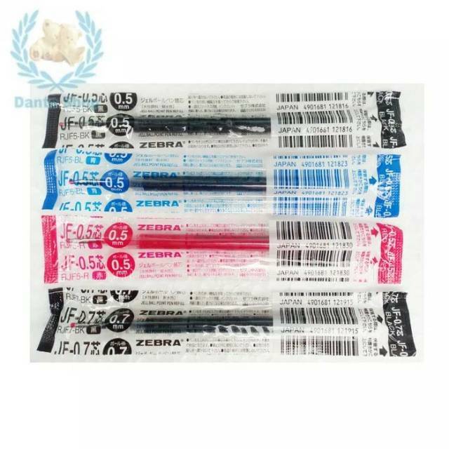 

Refill Isi Pulpen Gel Zebra Sarasa Clip - Satuan