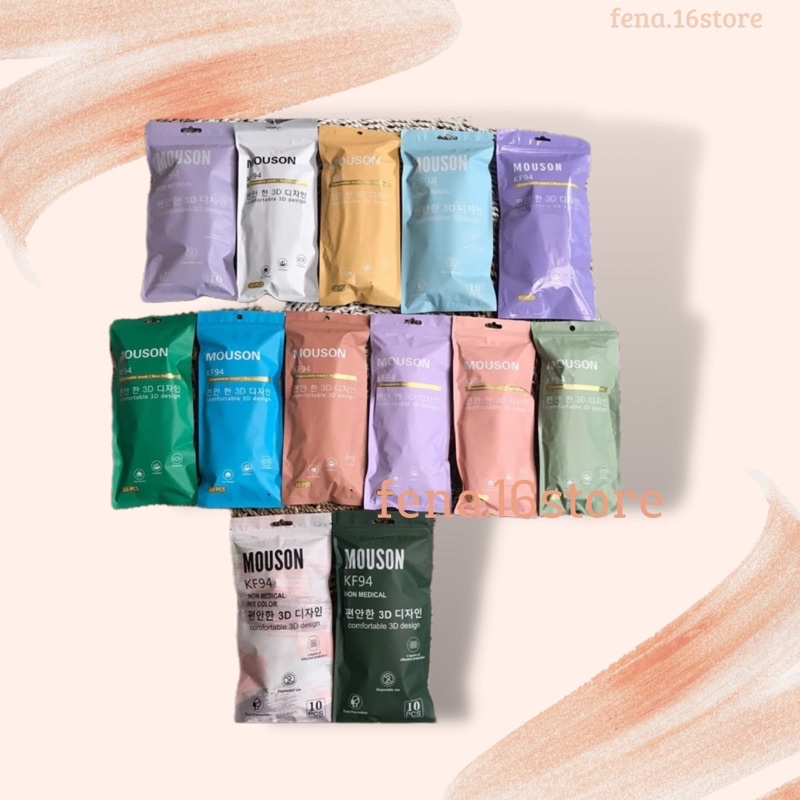 MASKER KF94 MOUSON TALI SENADA