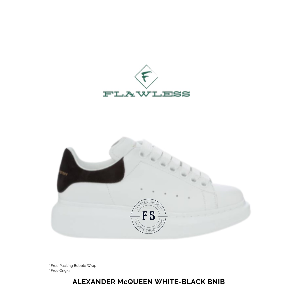 ALEXANDER McQUEEN WHITE-BLACK BNIB