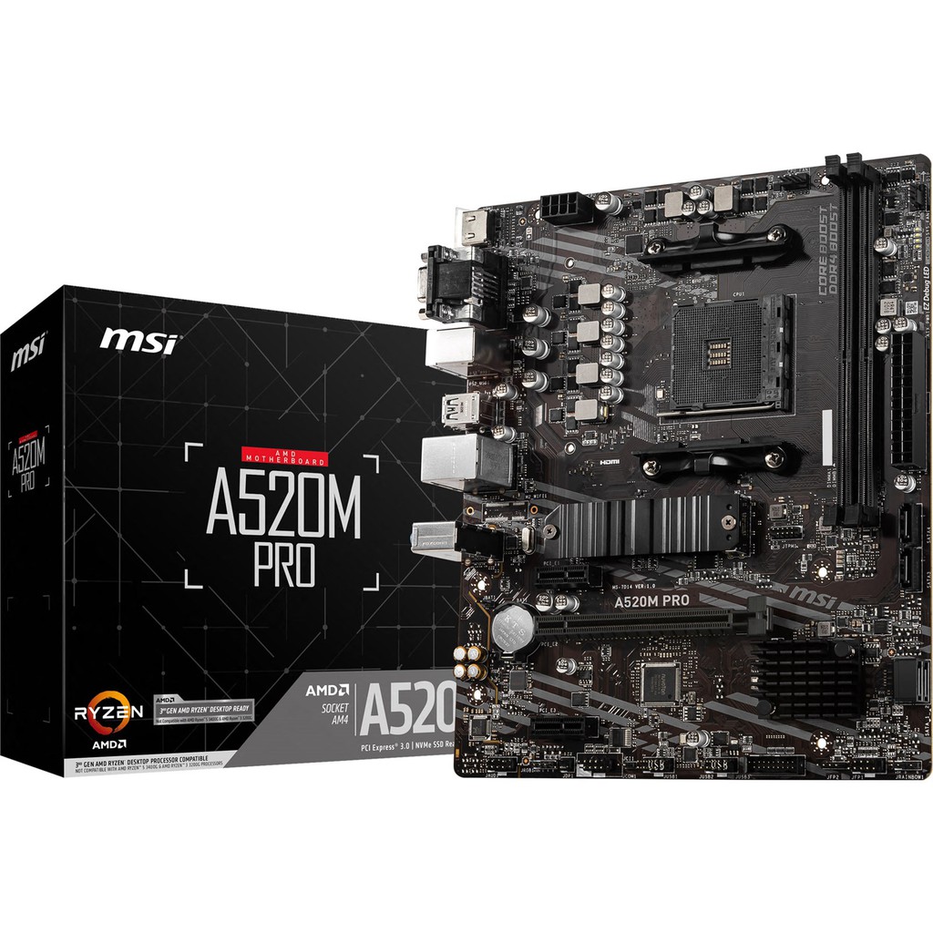 MSI A520M Pro | A520 M Pro - AM4
