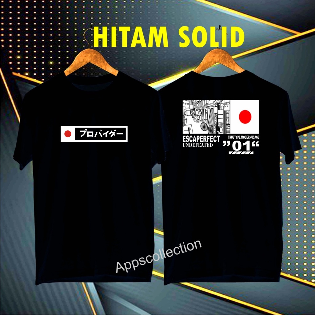 Terviral Kaos dtf Japan ESCAPERFERCT /KAOS EKSPRESI/KAOS Hooh Tenan  HITS/KAOS BANDUNG/KAOS MURAH/KAOS DISTRO