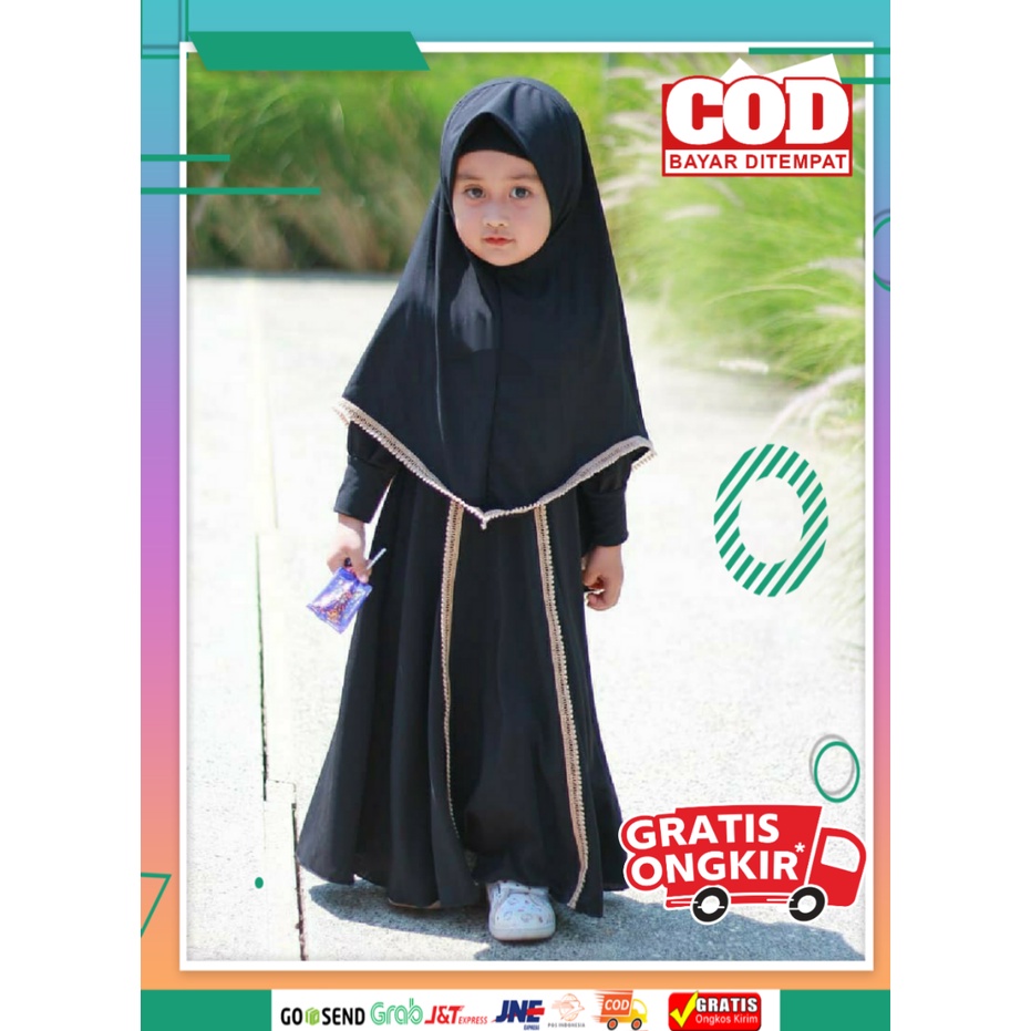 Gamis Anak Perempuan Gamis Anak Warna Putih Anak 1-10 Tahun Gamis Putih Manasik Haji Anak Baju Gamis muslim Anak Gamis Putih Anak  Perempuan Umur 11 12 Tahun Tanggung Remaja