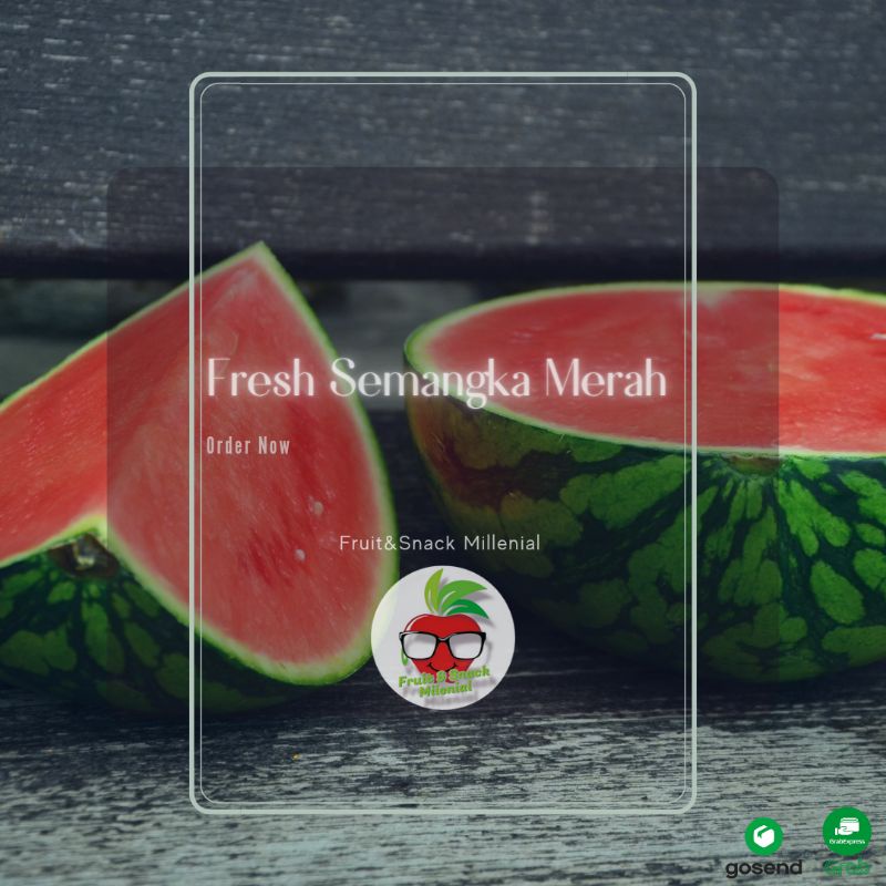 

Semangka Merah Non Biji Super 1 Pcs