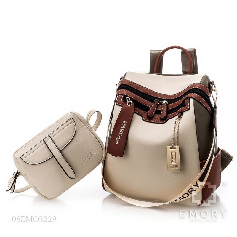 Tas ransel wanita EMORY Berlyana 08EMO3229 new 2022