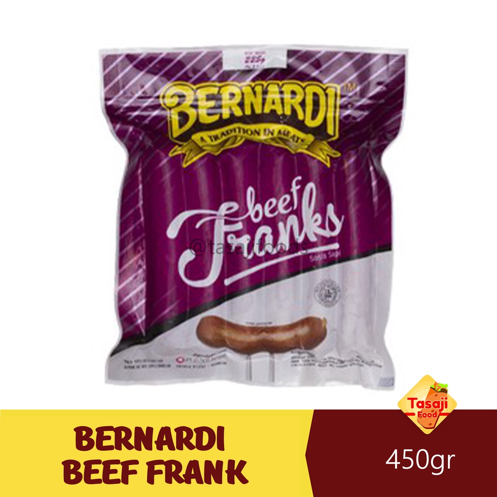 Bernardi Sosis Beef Frank 450 Gram