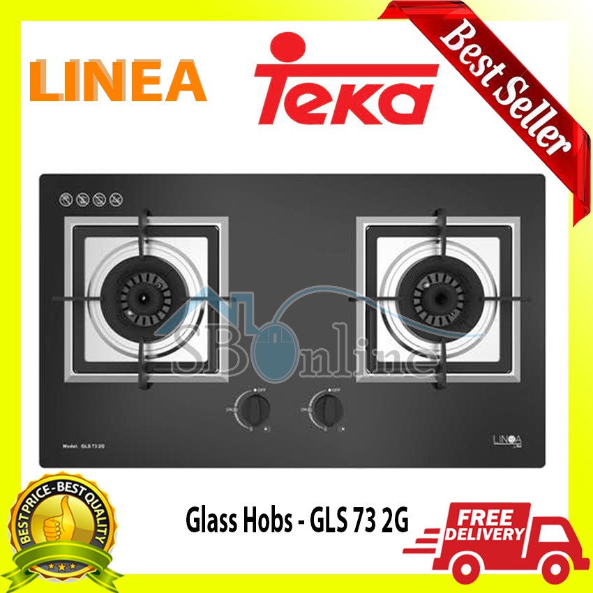 Kompor LINEA by TEKA Glass Hobs - GLS 73 2G