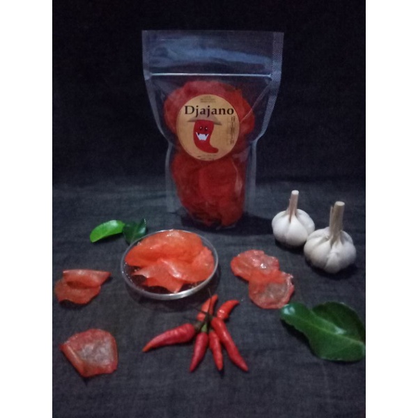 

KERIPIK KACA / BELING / KRIPCA KEMASAN ZIPLOCK 100 GRAM PEDAS NAMPOLL