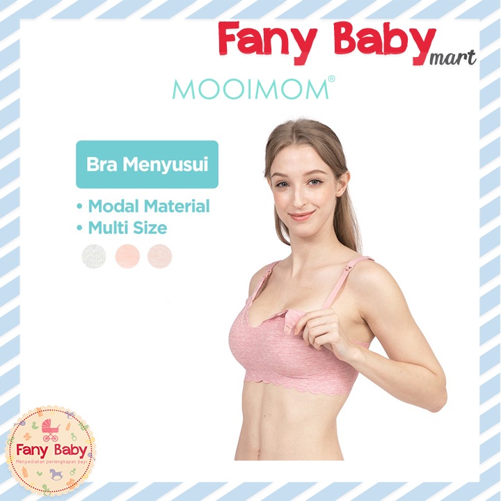 MOOIMOM MODAL SEAM-FREE MATERNITY &amp; NURSING BRA