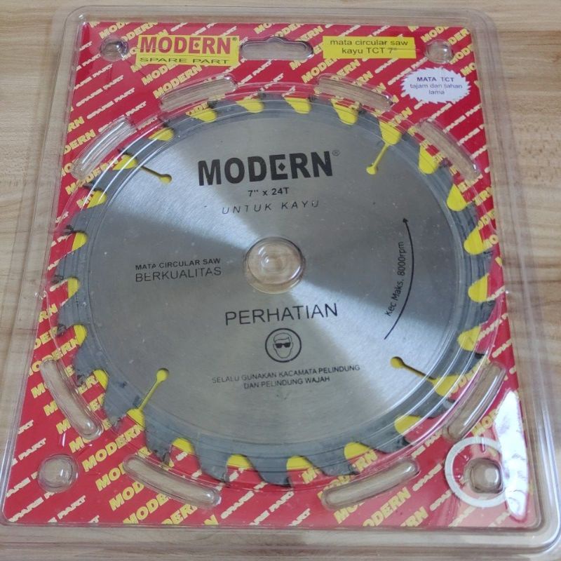 modern mata circle 7&quot;x24T / Saw Blade modern 7&quot;x24T