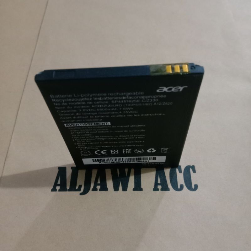 Baterai Battery Acer Liquid Z520 Z120/LRO BAT-A12 A12 Original Battery Hp