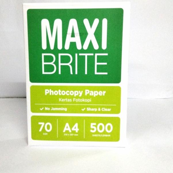 

▼ Kertas HVS Maxi Brite A4 70 GSM ➳