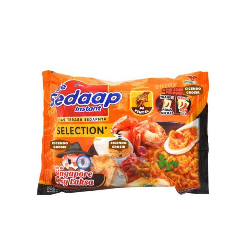 Jual Mie Sedaap Instant SINGAPORE SPICY LAKSA - MI REBUS KUAH SEDAP ...