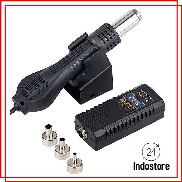 JCD Electric Hot Air Gun Dryer Heat Solder Thermal 700W - 8858