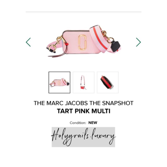 The Marc Jacobs The Snapshot Tart Pink Multi