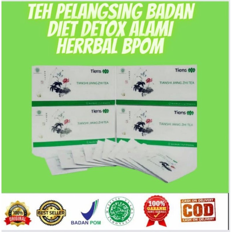 

Zhiang Zhi Tea Teh pelangsing Badan Tiens Original diet detox obat penurun berat badan pria wanita herbal alami terbaik dunia penghancur lemak badan perut