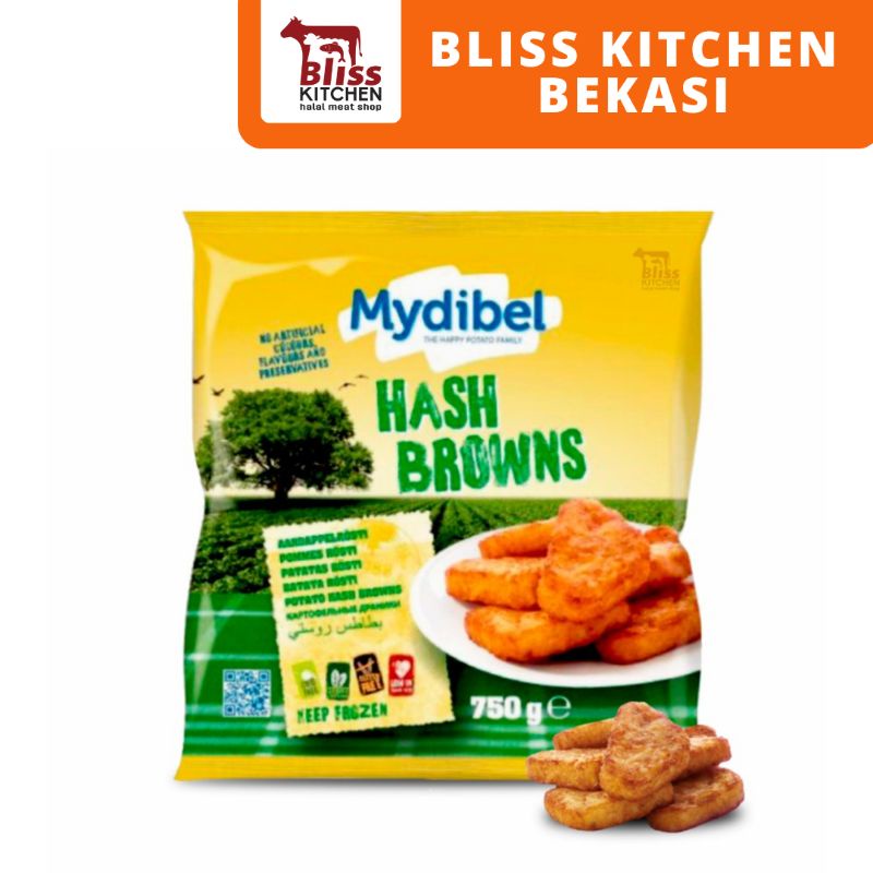 Mydibel Hash Brown Triangle / Kentang Goreng Hash Browns 750gr