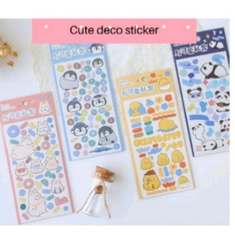 

Sticker Deco lucu motif animal