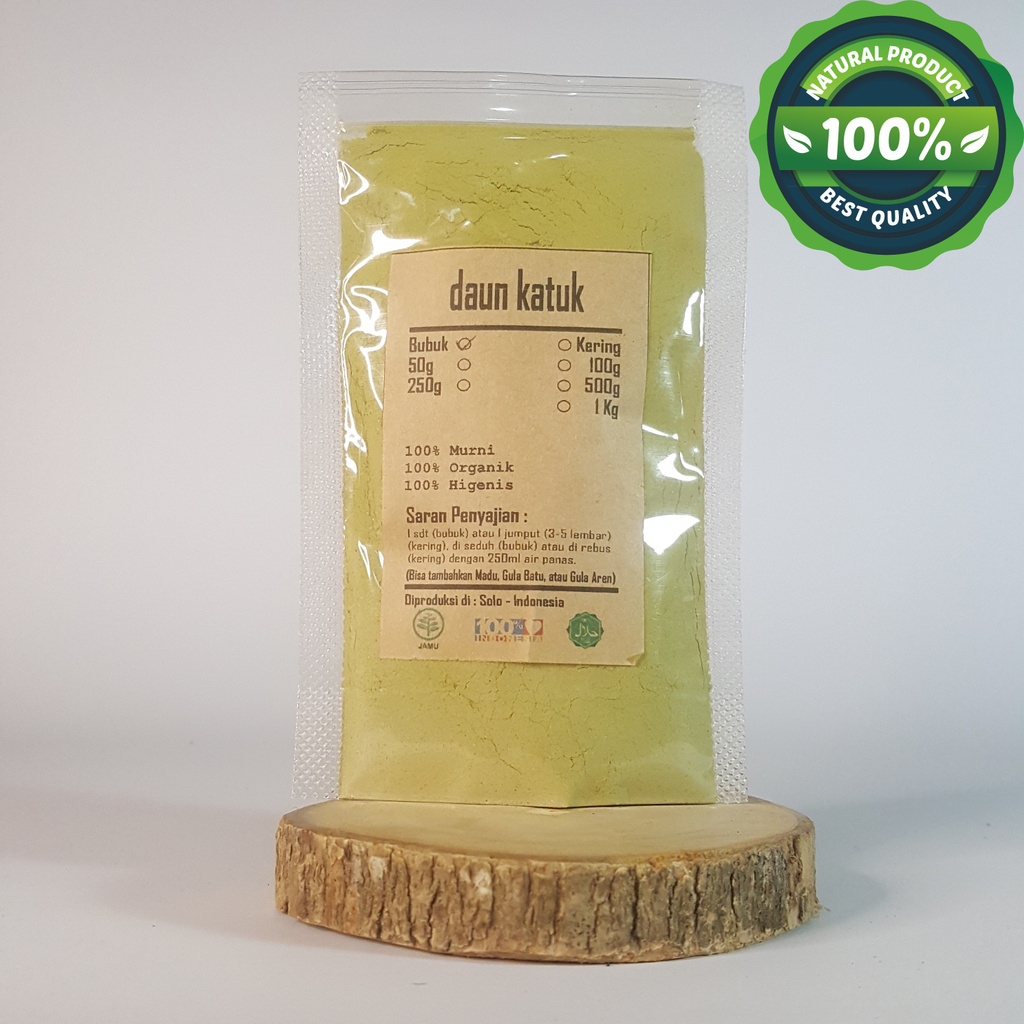 

BUBUK DAUN KATUK 500 GRAM - Sauropus Androgynus - MURNI - JSR -