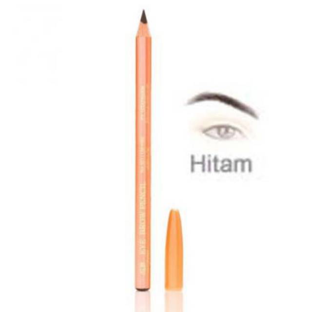 Pensil Alis VIVA+serutan Black, Brown, Dark Brown ORIGINAL