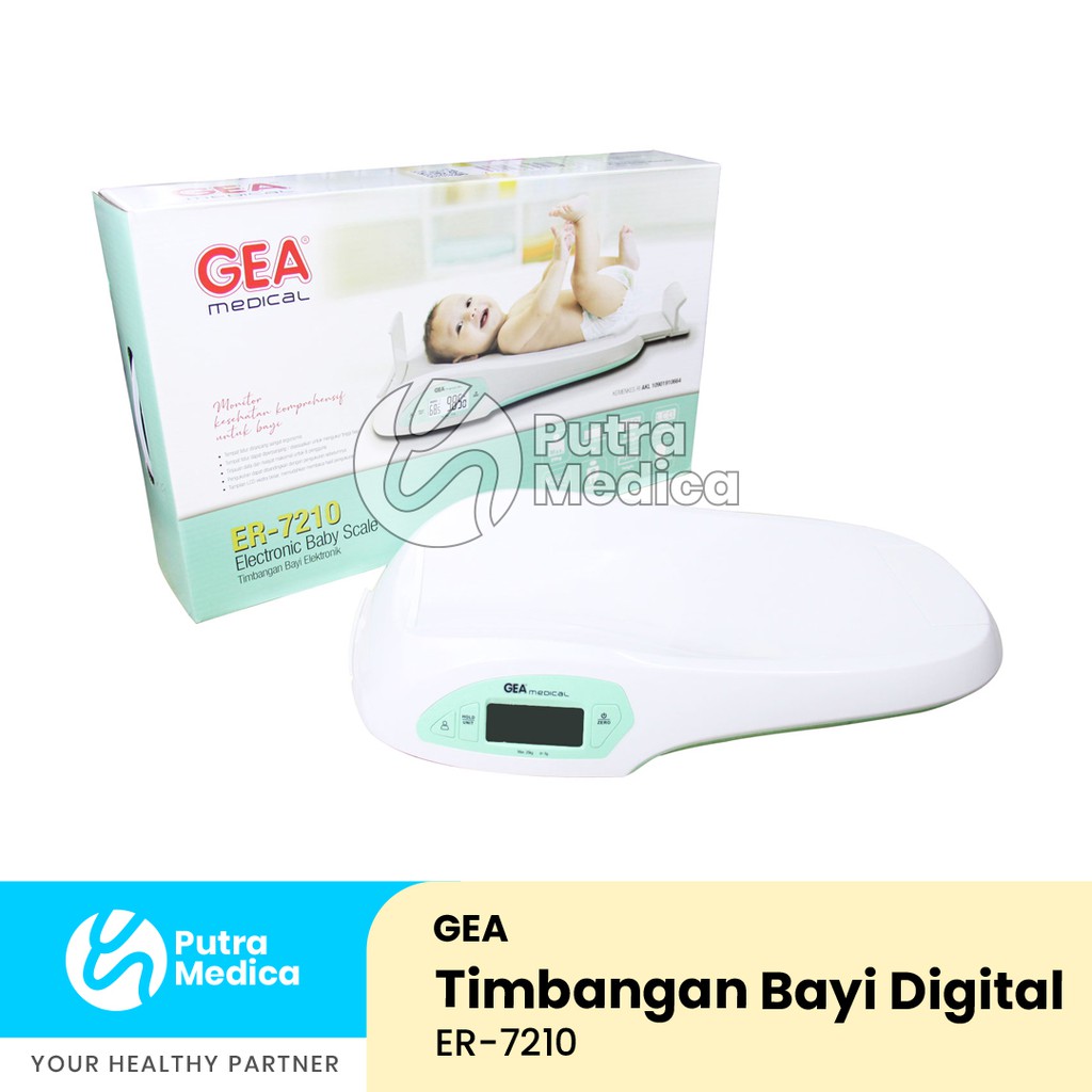 Gea Timbangan Bayi Digital ER-7210 / Timbangan Bayi Elektrik / Electronic Baby Scale