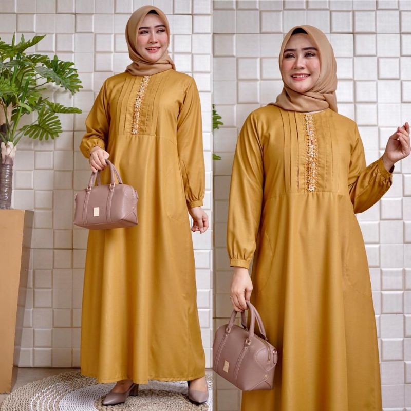 Gamis batu payet ima toyobo