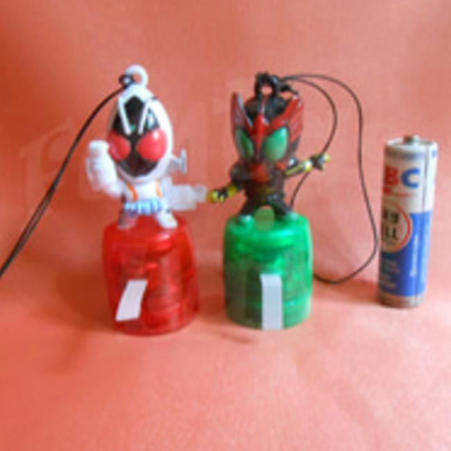 

Ecer Gantungan Stempel Stamp Lampu Nyala Lamp LED Light Super Hero Heroes Kamenrider Kamen Rider