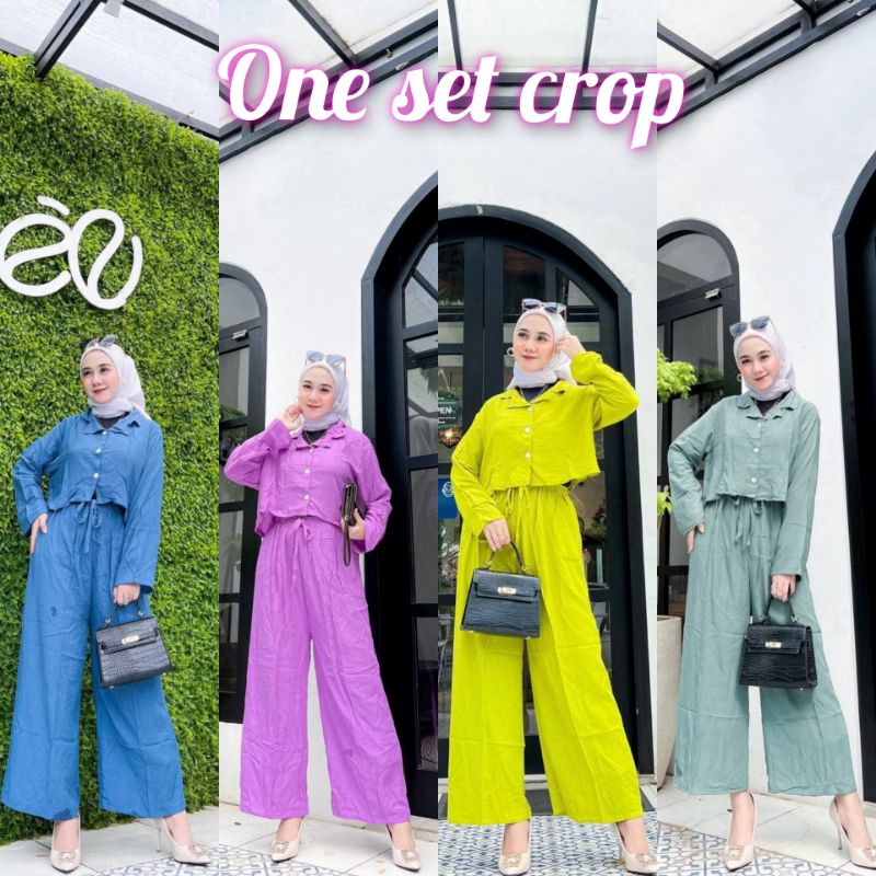 LOOK RACHEL SET VIRAL ONE SET DIORA SET KIMONO WANITA MODERN KEKINIAN