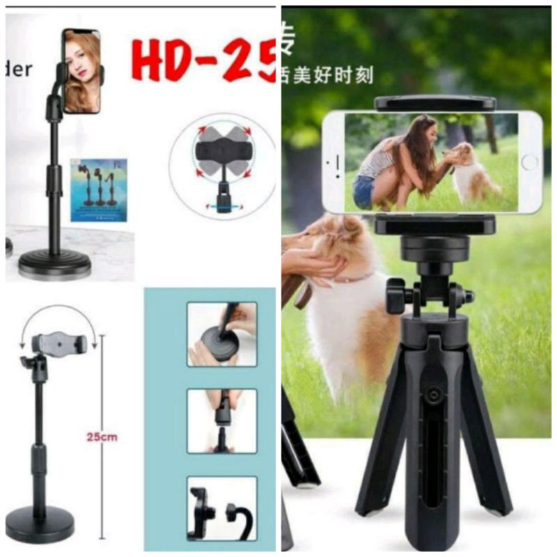 TRIPOD SUPORT MINI, STAND HOLDER HP,TRIPOD MINI LEVEL 4