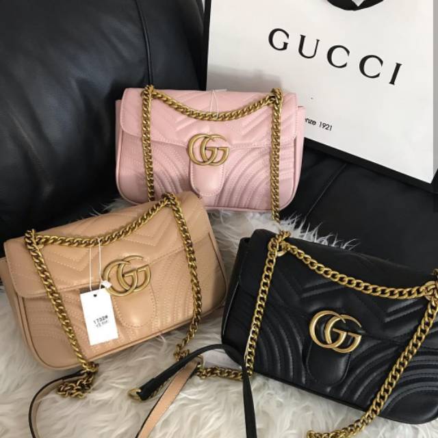 Gucci Marmont semi premium size 26cm