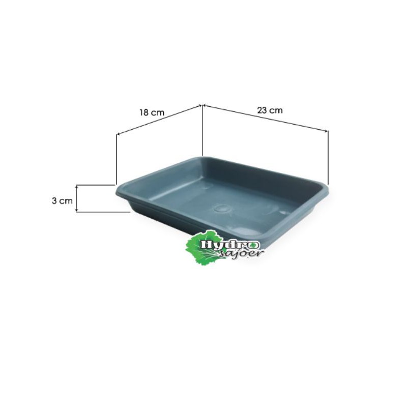Nampan Semai Rockwool Hidroponik