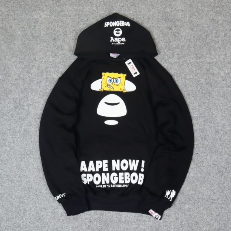 HOODIE AAPE|| HOODIE SPONGEBOB|| SPONGEBOB