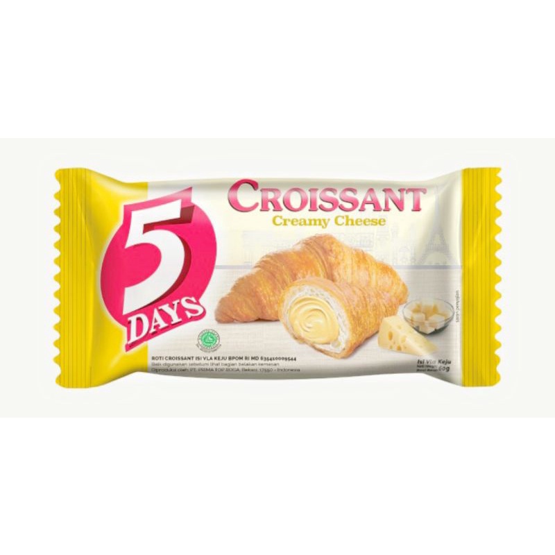 

5Days Croissant Creamy Cheese 60g