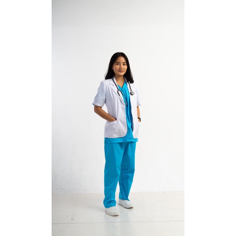 BAJU JAGA DOKTER, baju ok, baju scrub dokter