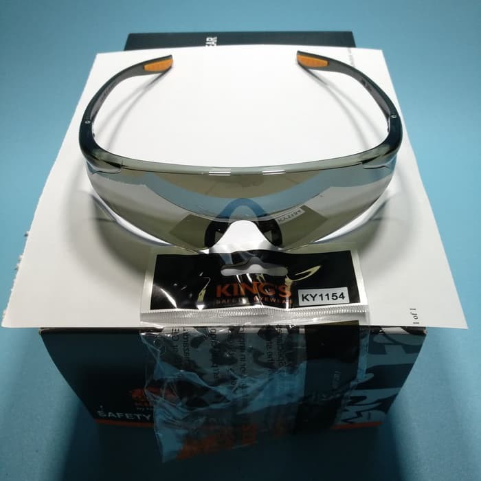 kacamata king ky 1154 hitam silver safety king