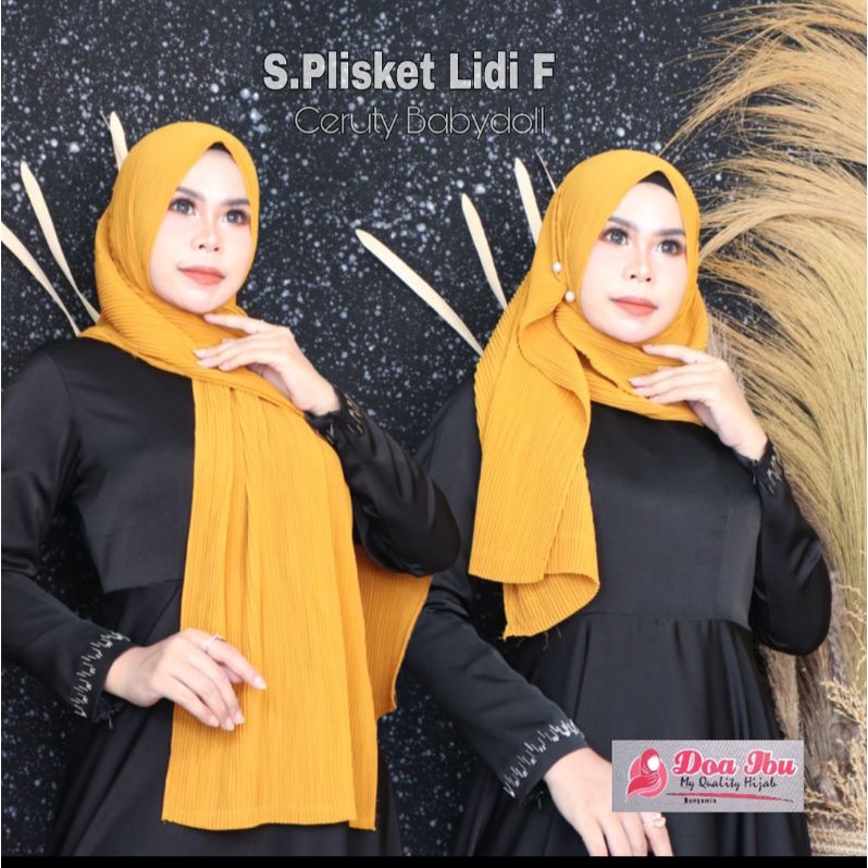 PASMINA PLISKET FULL DOA IBU