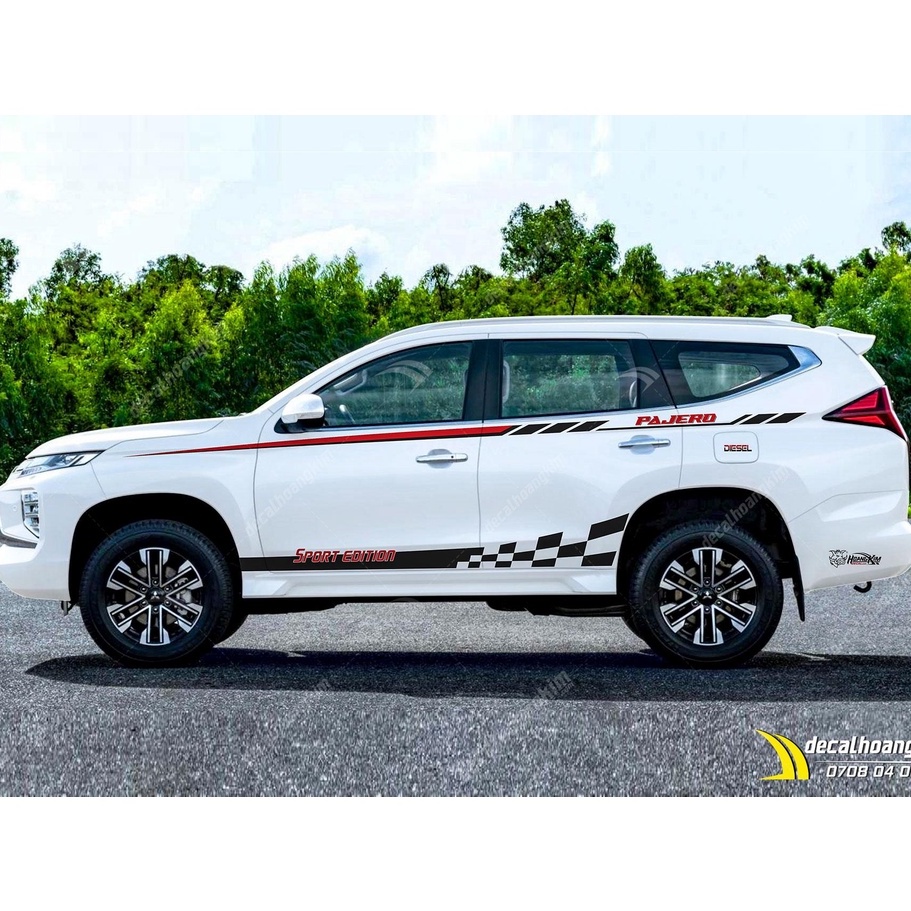 Stiker mobil pajero sport sticker mobil pajero sport stiker list pajero cutting sticker pajero sport