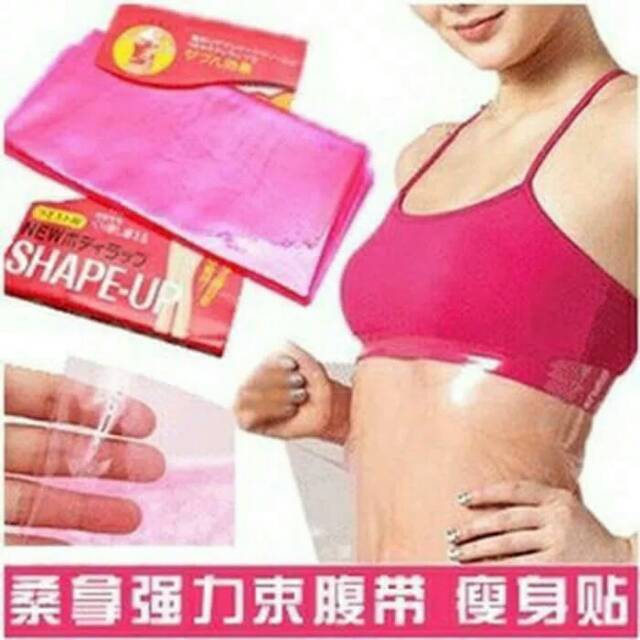 Shape Up Sauna Wrap Perut dan Paha - Waist SLimmer Slimming Body Plastic PLastik PVC