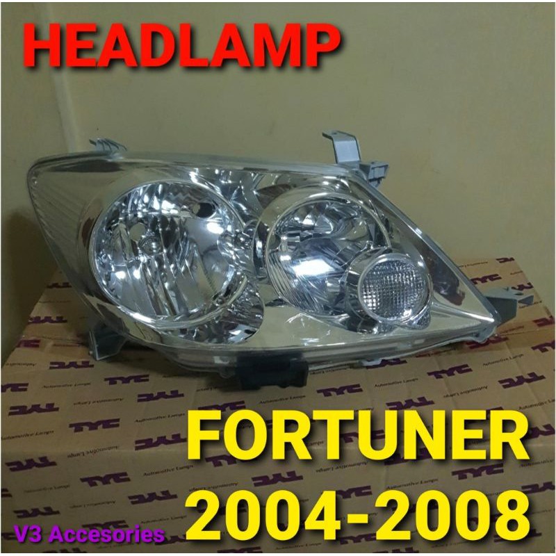 Lampu Headlamp Fortuner 2004-2008 (Set)