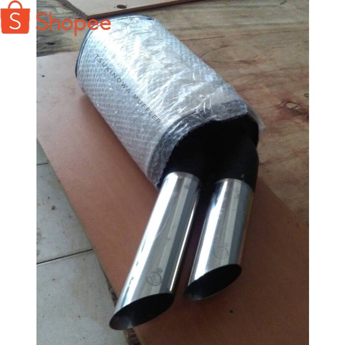 knalpot muffler mercedes benz boxer w124 brabus
